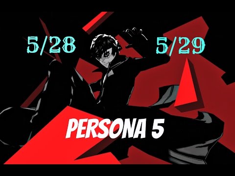 Persona 5 / 100% English Guide Part 45 : 5/28 & 5/29 - Increasing Stats !