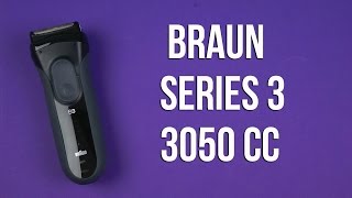 Braun Series 3 3050cc Grey - відео 1