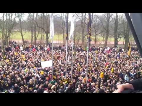 Dynamo Dresden UFFTA nach dem Geisterspiel (HD)