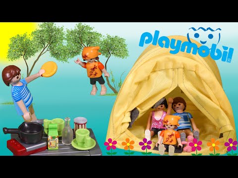 Playmobil SUMMER FUN Camping with Family Campsite 5435