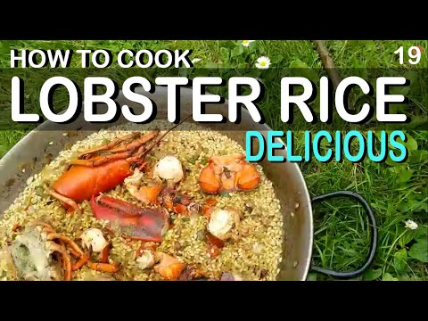 how to cook incredible lobster rice | 19. typical spanish food | arroz con bogavante