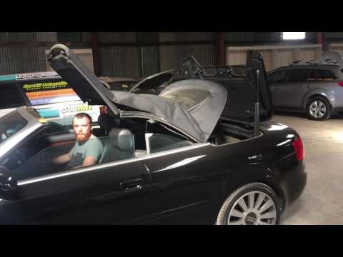 Audi A4 Roof Opening Demo