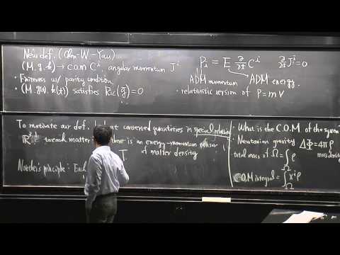 Mu-Tao Wang: Energy, momentum and center of mass in GR