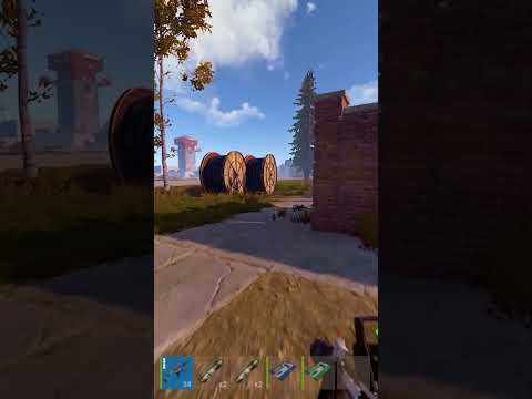 Airfield Blue Card Puzzle Guide - Rust    #rust #rustgame #rustclips