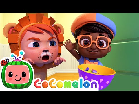 Trick or Treat Song - @Cocomelon - Nursery Rhymes | Kids Cartoons & Nursery Rhymes | Moonbug Kids