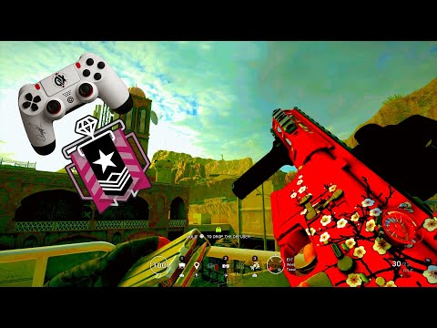 *BEST* CHAMPION GAMEPLAY+SETTINGS(CHECK DESCRIPTION)-R6 Ranked Highlights