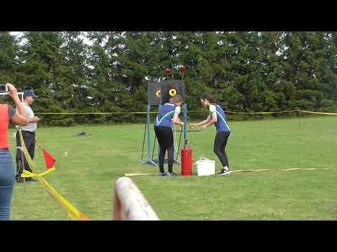 SDH Bukovno ženy - Okrsková soutěž v Krásné Vsi 2021 (štafeta č. 1)