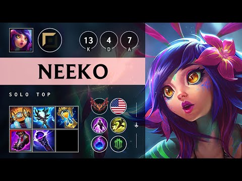 Neeko Top vs Jayce - NA Grandmaster Patch 25.04