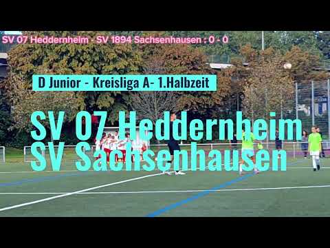 SV 07 Heddernheim - SV 1894 Sachsenhausen - 1.Halbzeit