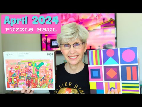 April 2024 Puzzle Haul!