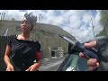 Woman Stabs Cop In The Face During Arrest