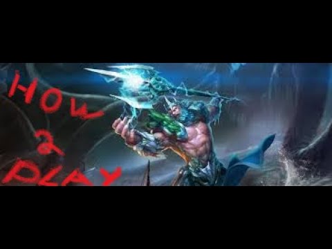 The Definitive Guide on how to play Poseidon [Smite]