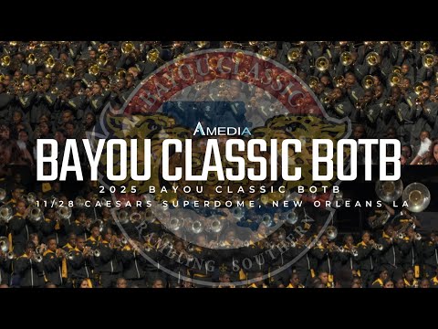 2025 Bayou Classic Battle Of The Bands |Southern University vs Grambling State University | 4K🔥🎥🎬‼️