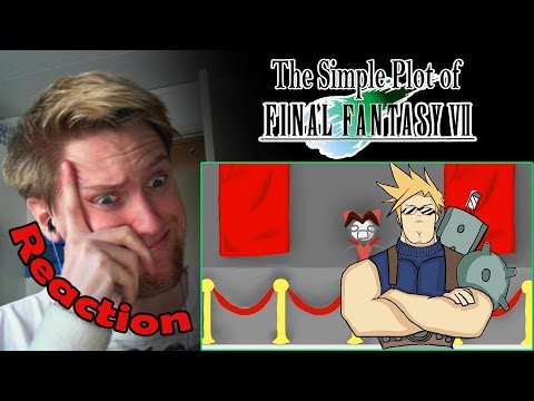 The Simple Plot of Final Fantasy 7 REACTION! | SO MUCH INFO!! |