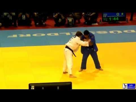 Judo 2014 Grand Prix Dusseldorf: Delpopolo (USA) - Shavdatuashvili (GEO) [-73kg]