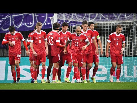 Slovenia 1:2 Russia | World Cup Qualification | All goals and highlights | 11.10.2021