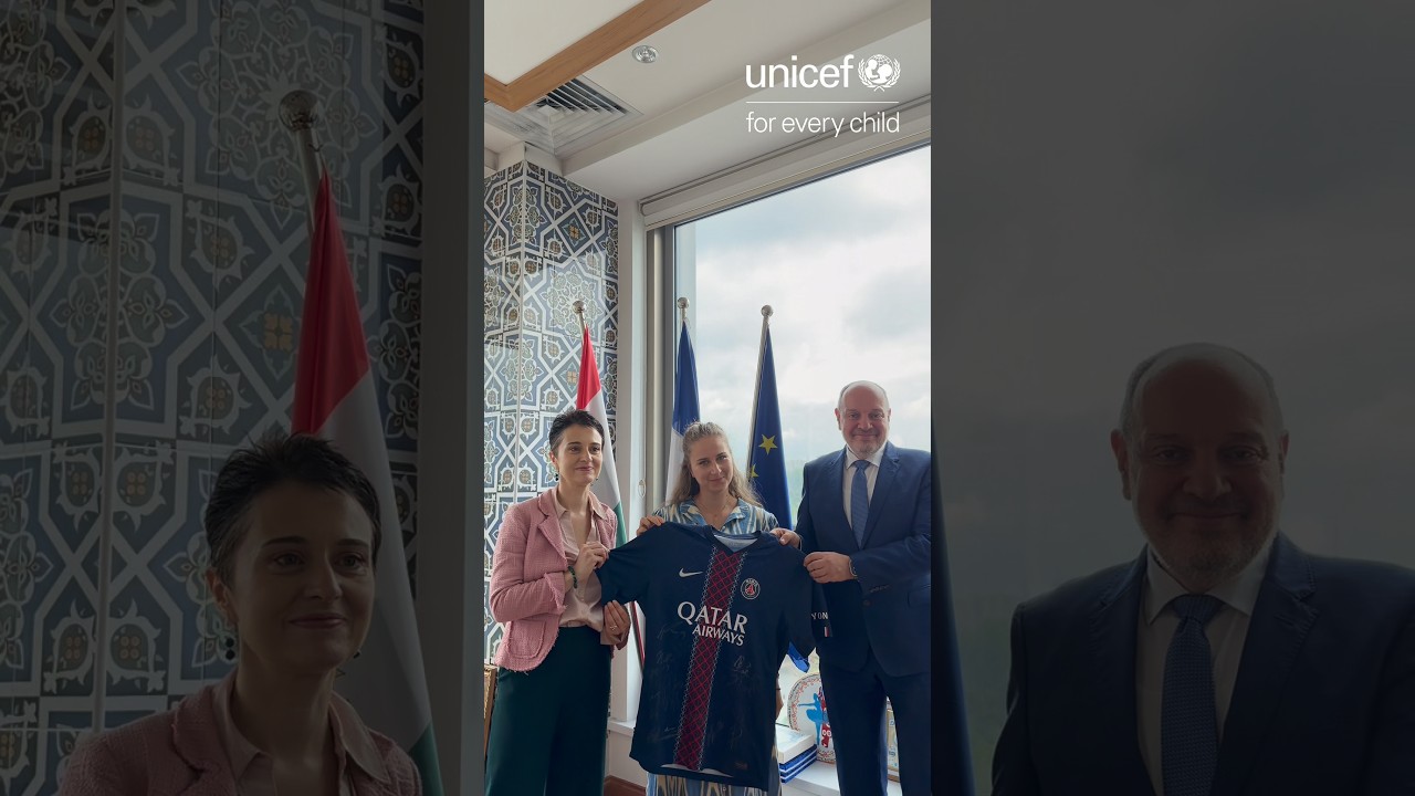 Paris Saint-Germain has donated an exclusive item for the UNICEF Charity Gala Dinner