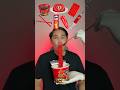 Random Red Food Mukbang