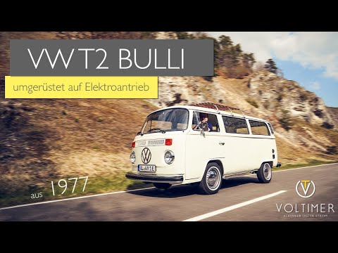 VW T2 BULLI - umgerüstet auf Elektroantrieb | www.voltimer.de