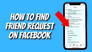 How To Find Sent Friend Request On Facebook [2022] Works on iPhone 13