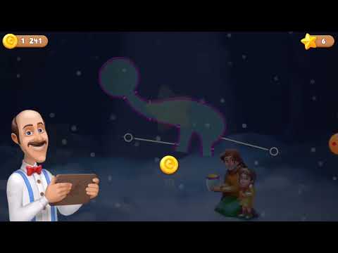 Gardenscapes  game level 1 to 4