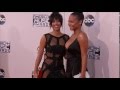 Christina Milian Karreuche Tran Red Carpet Fashion AMAs 2015