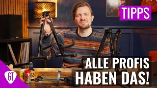 Video thumbnail for 16 unverzichtbare Werkzeuge für die Gitarre | Tutorial by GitarrenTunes
