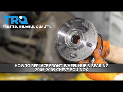How to Replace Front Wheel Hub & Bearing 2005-2009 Chevy Equinox