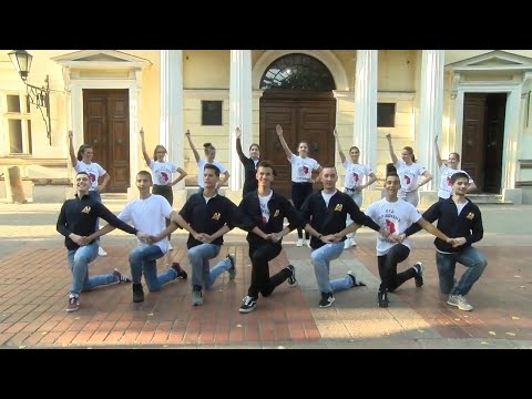 KUD "Abrašević" Pančevo - Šopske igre  FlashMob  (Serbia)