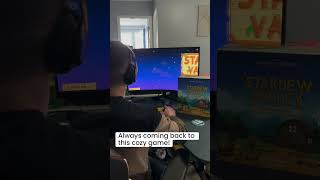 Cozy Gaming! #stardewvalley #boardgames #shorts