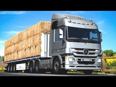 Mercedes Actros MP3 1841 Bluetec5 Euro5 Sound Mod | Euro Truck Simulator 2 Mod