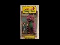 Opening Closing To Doctor Barney Is Here 1993 VHS