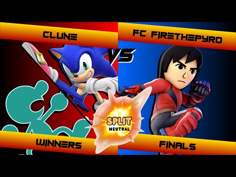 Clune (Sonic/GnW) vs FC FireThePyro (MiiBrawler) - Split Neutral #2 - Winners Finals