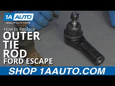 How to Replace Outer Tie Rod 10-12 Ford Escape