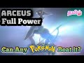 Top 5 Pokémons Which Can Beat Arceus In Tamil Arceus Full Power Pokémon தமிழ்நாட�