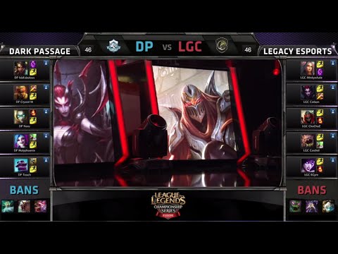 Dark Passage vs Legacy | Game 1 Round 2 International Wild Card GamesCom 2014 LOL | DP vs LGC G4 RR