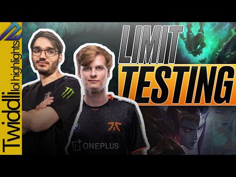 HYLISSANG & UPSET | LIMIT TESTING | Thresh - Aphelios