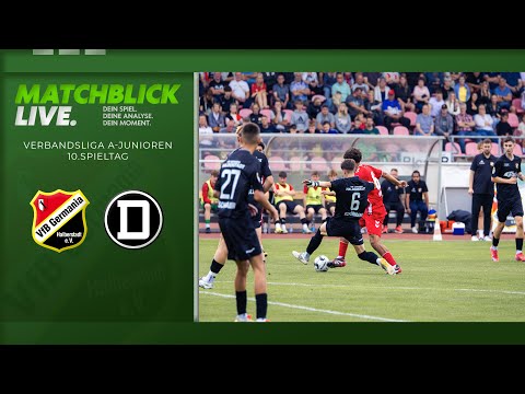 Live: Verbandsliga VfB Germania Halberstadt - NSG Dessau/Kochstedt I A-Junioren