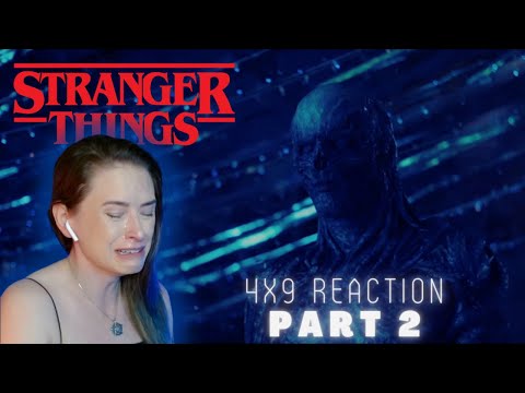 Stranger Things 4x9 Reaction | The Piggyback | Part 2