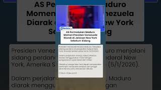 MADURO DIPERMALUKAN AS! Presiden Venezuela Diarak Keliling Jalanan New York Sebelum Sidang