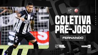Ceará x Náutico | Coletiva pré-jogo Fernando