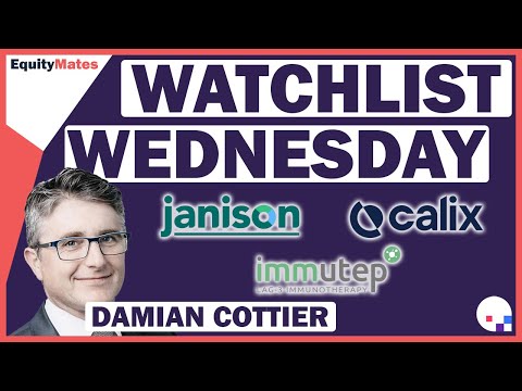 Watchlist Wednesday │ Janison Education Group (ASX: JAN), Calix (ASX: CXL) & Immutep (ASX: IMM)