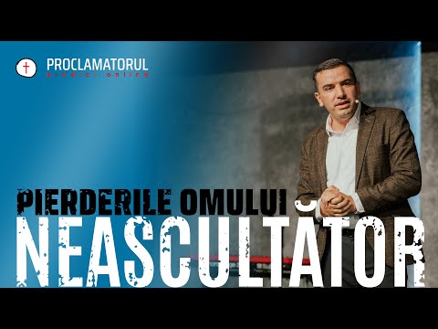 Calin Mocan: Pierderile omului neascultator