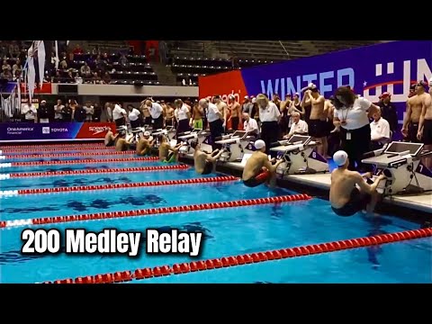 2025 Speedo Winter Junior Nationals East | Mens 200 Medley Relay A Final 