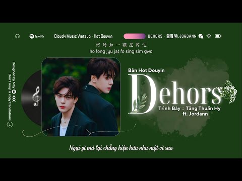 Vietsub - Hot TikTok ♪ Dehors · Tăng Thuấn Hy, Jordann || Joseph Zeng || Nhạc Thịnh Hành Douyin 2024