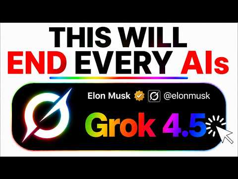 Grok 4.5 is Now Available EVERYWHERE