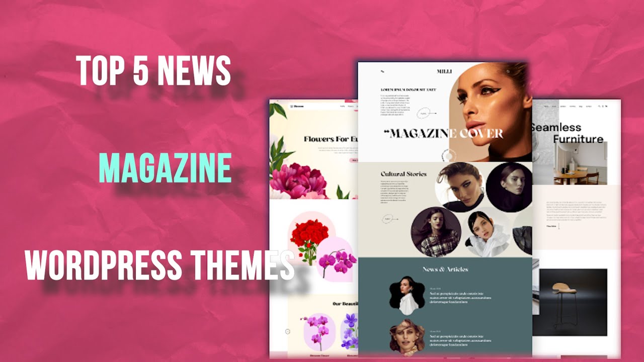 Top 5 News Magazine WordPress Themes | Transform Your Website!