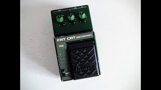 Video thumbnail for Ibanez Fat Cat Distortion FC-10 demo, Msm workshop by MSMWorkshop