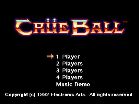 Crue Ball Megadrive