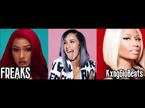 FREAKS X MEGAN THEE STALLION X CARDI B X NICKI MINAJ TYPE BEAT (ProdByKxngGioBeats) 2019